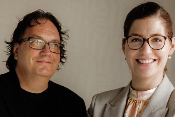 Sjaak Vinken en Leonie Keupers van Streetwise